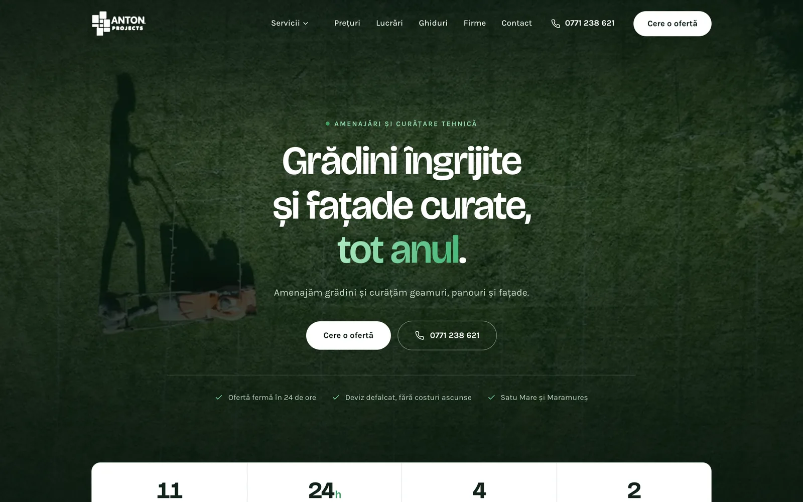 Site-ul Anton Projects